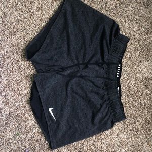 Nike grey dry fit shorts
